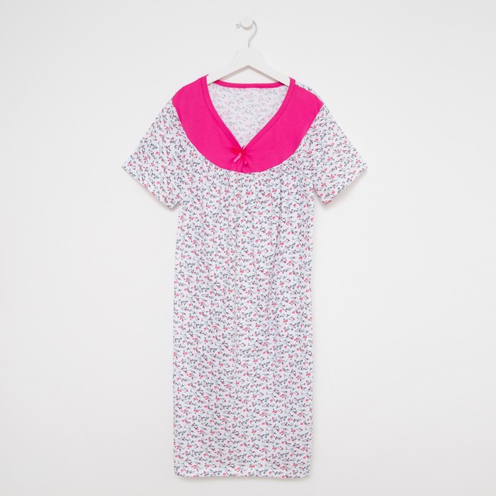 Ночная сорочка женская А.LS 01-025, цвет микс, размер 54