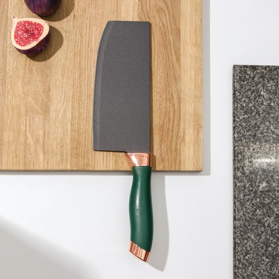 Топорик кухонный «Эсмиральда», 17×7,5 см, цвет зелёный