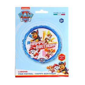 

Шар фольгированный 18" HB «Щенячий Патруль», круг