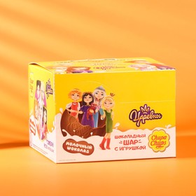 

Шоколадный шар с игрушкой, Сhupa-Сhups, царевны, 20 г