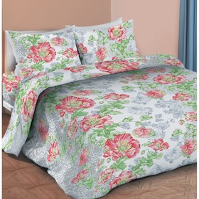 

КПБ «Маковый ноктюрн» 1,5 сп, 150x214 см, 143x217 см, 70х70 см - 2 шт