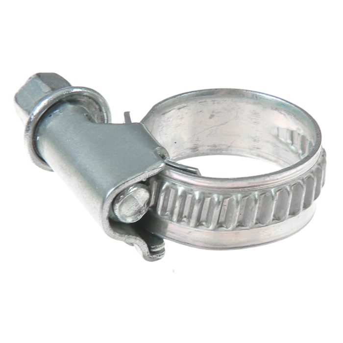 Хомут червячный «Стандарт», диаметр 8-12 мм, оцинкованный