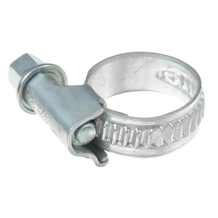 Хомут червячный «Стандарт», диаметр 10-18 мм, оцинкованный