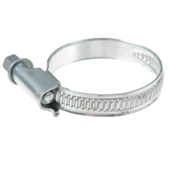 Хомут червячный «Стандарт», диаметр 25-40 мм, оцинкованный