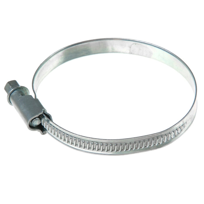 Хомут червячный «Стандарт», диаметр 50-70 мм, оцинкованный