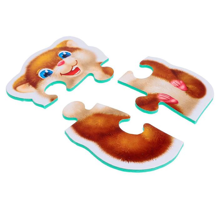 Мягкие пазлы "Пушистики"