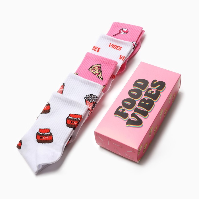 

Набор женских носков KAFTAN Food vibes 5 пар, р-р 36-39 (23-25 см)