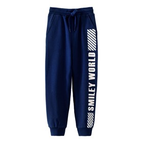 

Брюки для мальчика, рост 98 см, цвет тёмно - синий