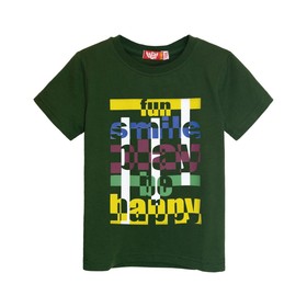 

Футболка для мальчика, рост 92 см, цвет хаки