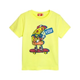 

Футболка для мальчика, рост 104 см, цвет лаймовый