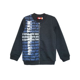 

Джемпер для мальчика, рост 104 см, цвет чёрный меланж