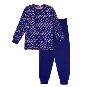 

Пижама для девочки, рост 116 см, цвет фиолетовый