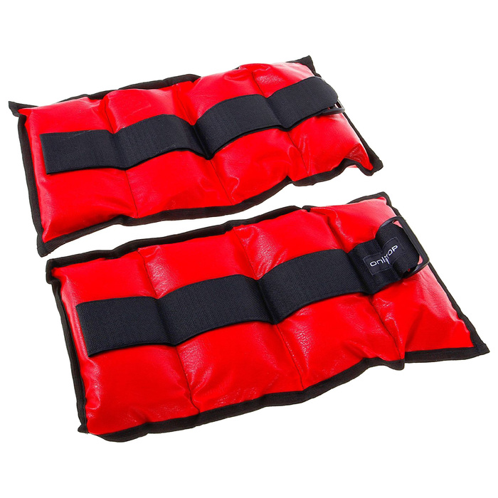 Утяжелители искусственная кожа 2000 гр цвета микс