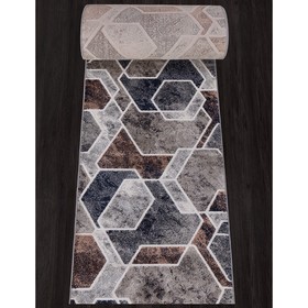 

Ковровая дорожка Boston d753, размер 120x2500 см, цвет beige-gray