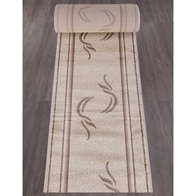 

Ковровая дорожка Colizey a704, размер 100x2500 см, цвет cream