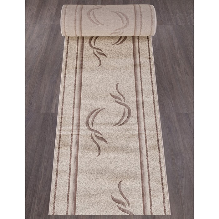 

Ковровая дорожка Colizey a704, размер 120x2500 см, цвет cream