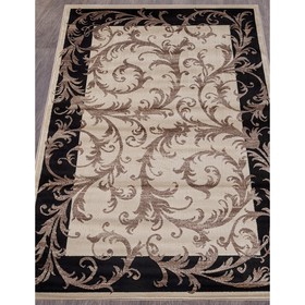 

Ковёр прямоугольный Colizey d156, размер 80x150 см, цвет cream-black