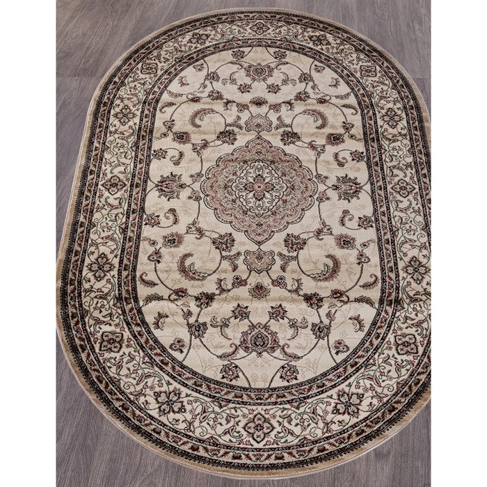 

Ковёр овальный Merinos Colizey, размер 200x400 см, цвет beige