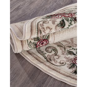 

Ковёр овальный Colizey d468, размер 100x200 см, цвет cream