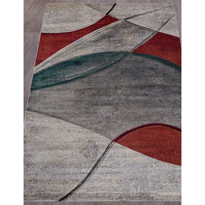 

Ковёр прямоугольный London d827, размер 80x150 см, цвет gray-red