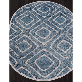 

Ковёр овальный Morocco d856, размер 200x290 см, цвет blue