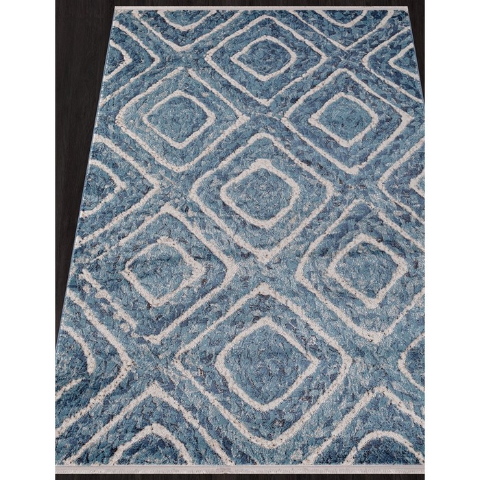 

Ковёр прямоугольный Morocco d856, размер 240x340 см, цвет blue