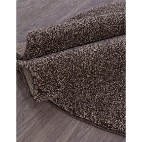 

Ковёр круглый Platinum t600, размер 150x150 см, цвет d.beige-brown