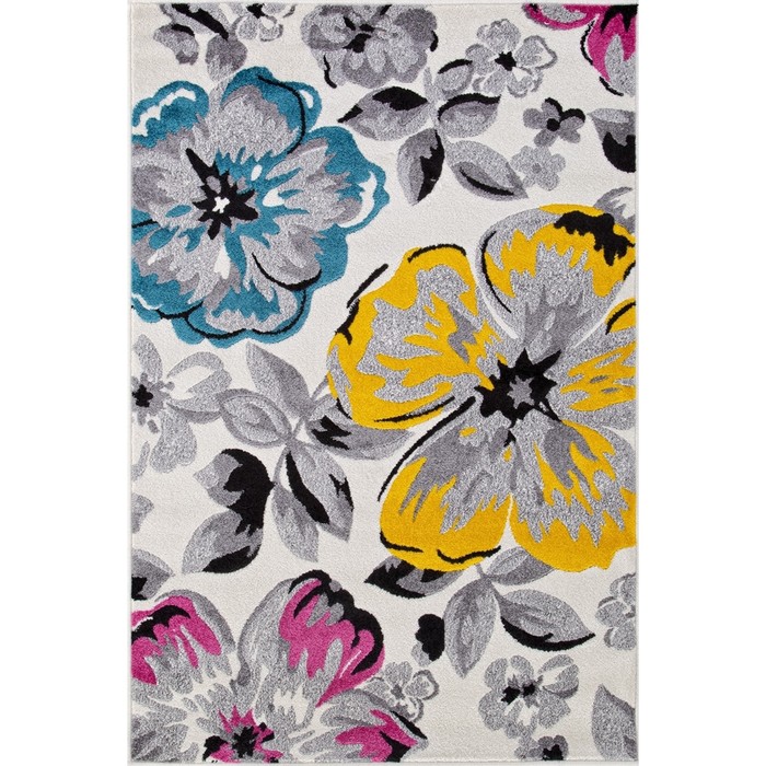 

Ковёр прямоугольный Merinos Rio, размер 160x230 см, цвет cream-gray