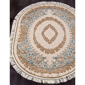 

Ковёр овальный Roxy d735, размер 80x140 см, цвет blue