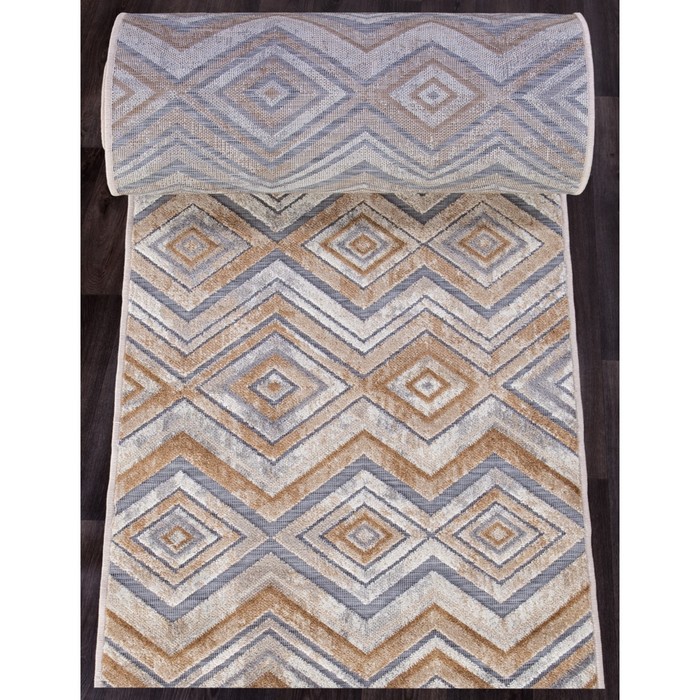 

Ковровая дорожка Sigma 6271, размер 160x2500 см, цвет gray-beige