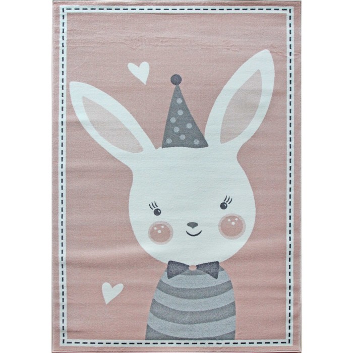 

Ковёр прямоугольный Merinos Sofit, размер 120x180 см, цвет light pink