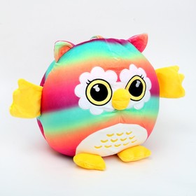 

Мягкая игрушка «Сова» с пледом, радужная