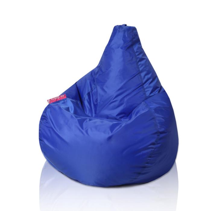 Кресло-мешок Капля, d100/h140, цвет синий