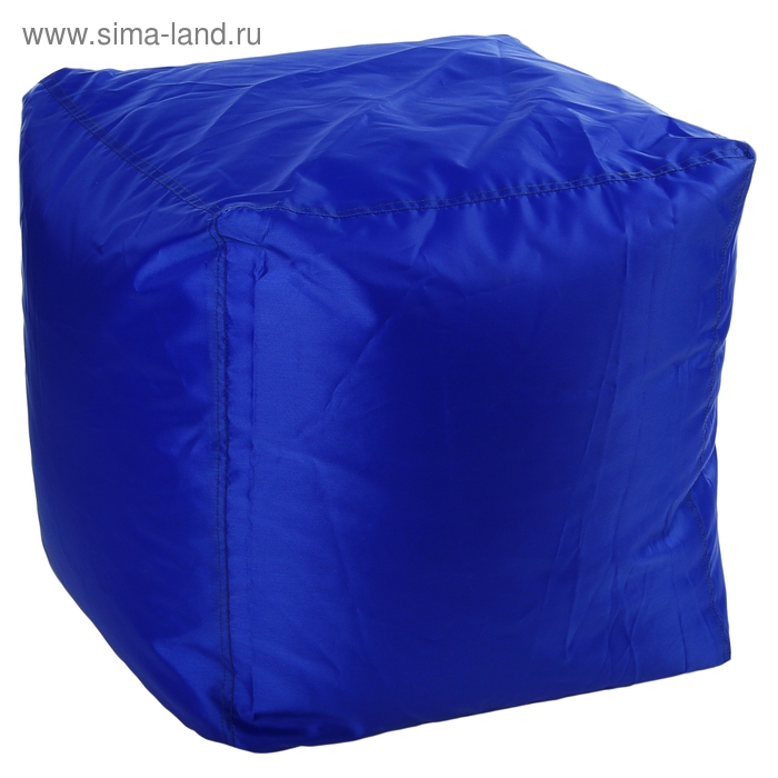Пуфик-куб, 45х45 см, цвет синий Oxford пуфик куб макси ткань нейлон цвет коричневый