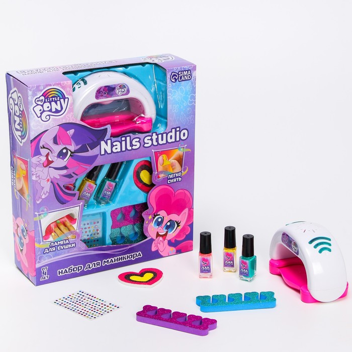 фото Набор для маникюра "nails studio" my little pony hasbro