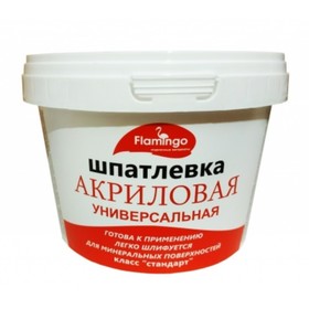 

Шпатлевка Акриловая, универсальная Фламинго СТАРДАРТ 5кг