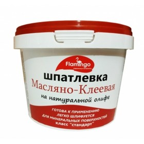 

Шпатлевка Масляно-клеевая Фламинго СТАНДАРТ 1,5кг
