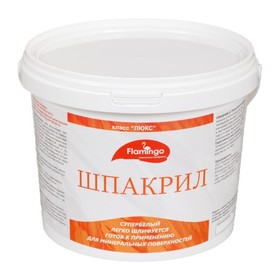 

Шпатлевка Шпакрил Фламинго ЛЮКС 16кг