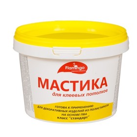 

Мастика на основе ПВА для клеевых потолков Фламинго СТАНДАРТ 3кг