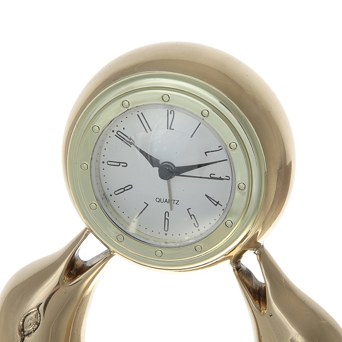 Часы настольные "Дельфины"