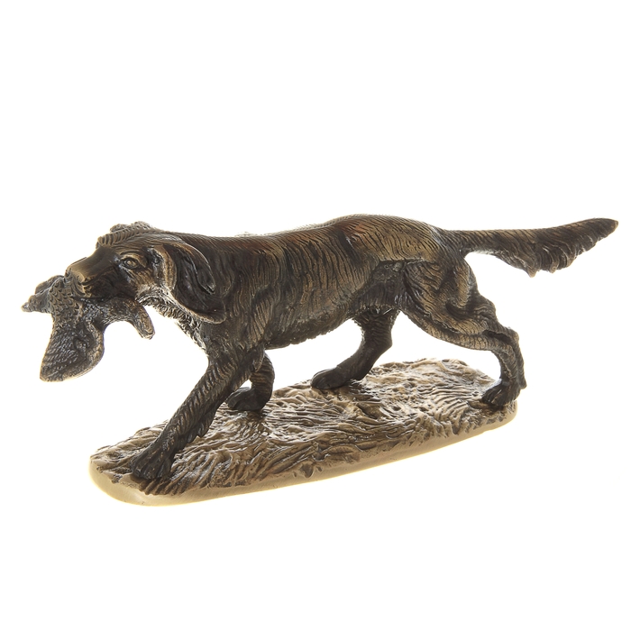 Статуэтка "Пес с добычей"