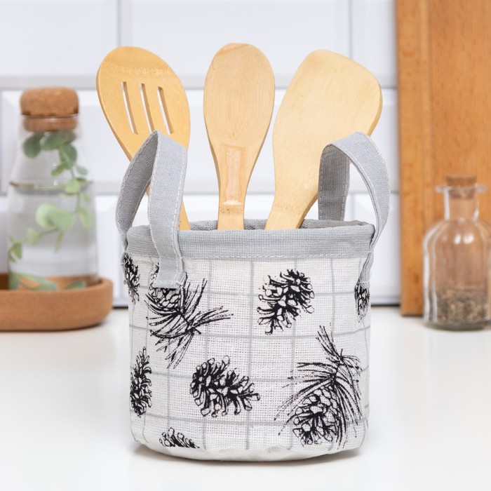 

Текстильная корзинка Этель "Kitchen", 12*14 см