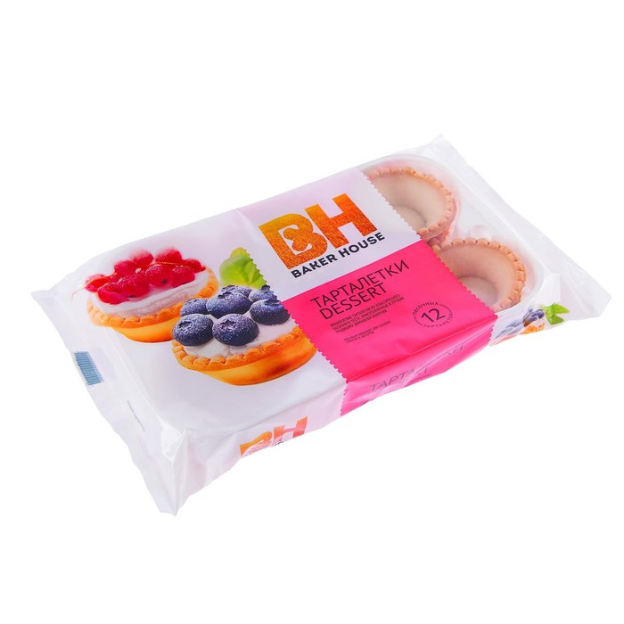 

Тарталетки BAKER HOUSE 180г/десертные/Раменский КК