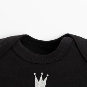 

Боди Крошка Я "Princess", рост 80-86 см, черный