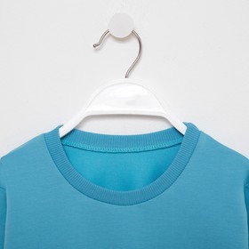 

Свитшот для мальчика, цвет голубой, рост 110-116 см