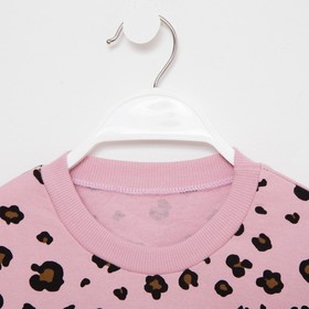 

Платье для девочки, цвет пудровый, рост 104-110 см