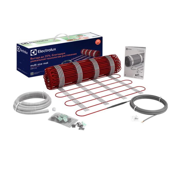 

Тёплый пол Electrolux EMSM 2-150-1.5, кабельный, 225 Вт, 2 м2, двухжильный