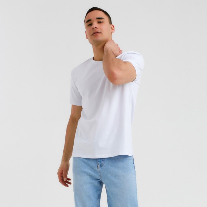

Футболка мужская MINAKU REGULAR FIT: цвет синий, р-р 50