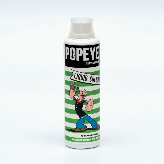 фото Витамины popeye , liquid chlorophyll concentrate , 500 мл