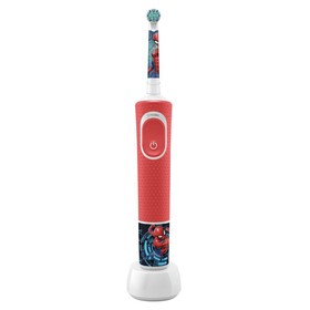Электрическая зубная щётка Oral-B Kids Spiderman, 7600 об/мин, красная Ош